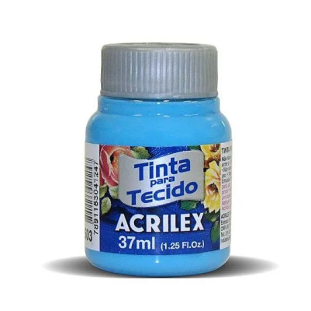 TINTA TECIDO FOSCA 37ML AZUL MAR ACRILEX